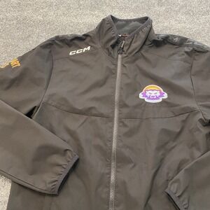 Orlando Solar Bears CCM Full Zip Team Issued Jacket Mens Small Tactical Cool